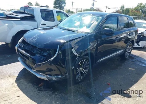 2016 Mitsubishi Outlander Es из США, поврежденный, VIN JA4AZ3A33GZ024510